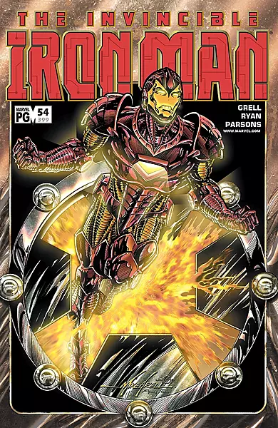 Iron Man #54 (399) (Marvel Comics June 2002)