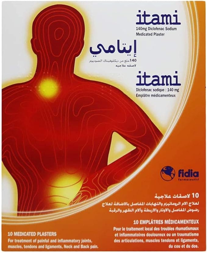 Itami Medicated Plasters 10 cm x 14 cm 10'S