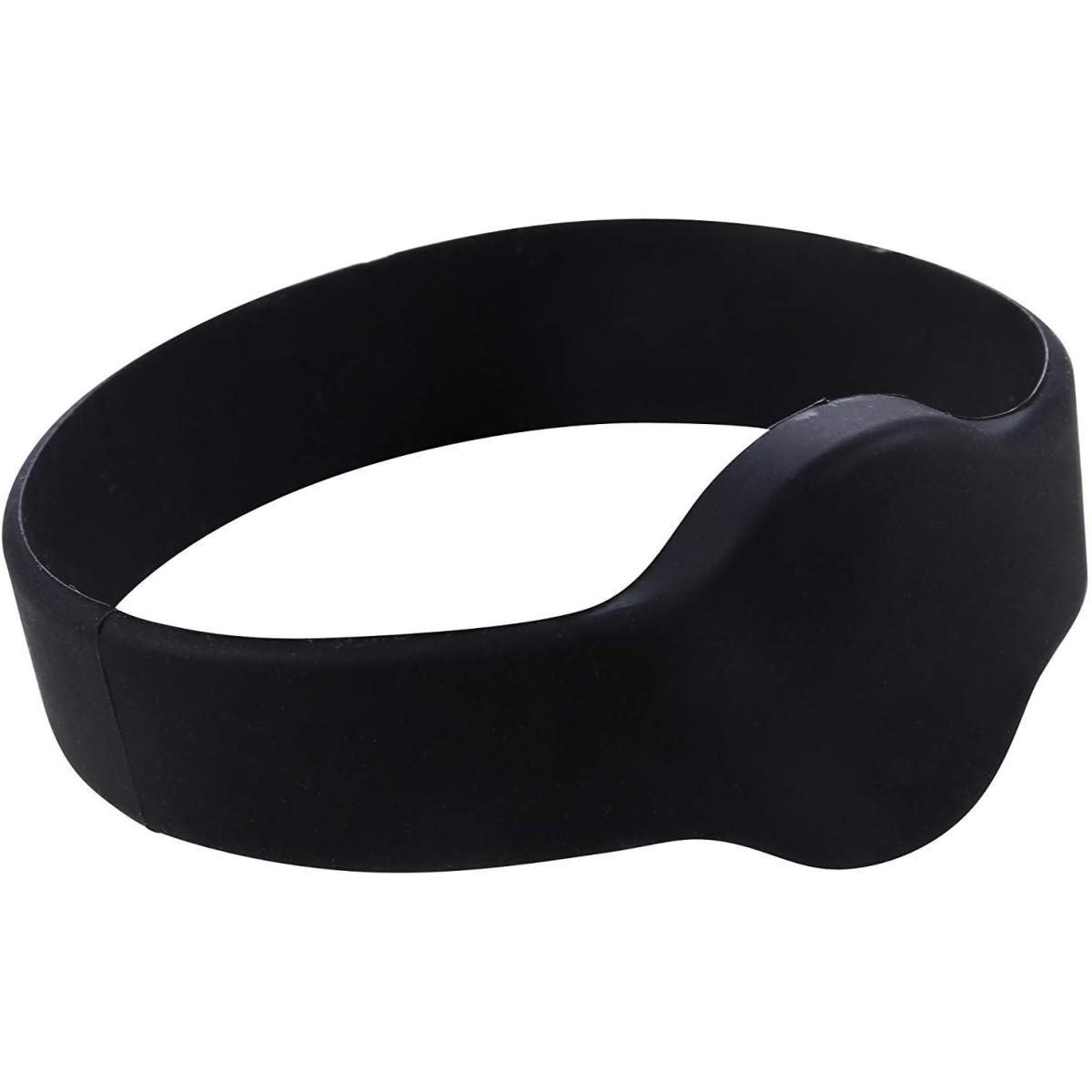RFID Bracelet Wristband 13.56mhz IC Waterproof RFID Tag -Black