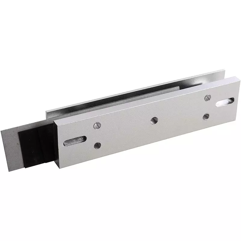 Aluminum Alloy U Shape 280kg Magnetic Lock Bracket Clamp for Glass Door