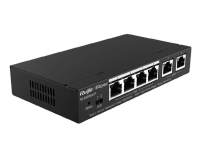 Reyee ES206GC-P 6-Port Gigabit PoE+ Switch with Uplink for Devices