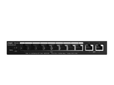 Reyee ES210GC-LP 10-Port Gigabit PoE+ Switch with Uplink Ports