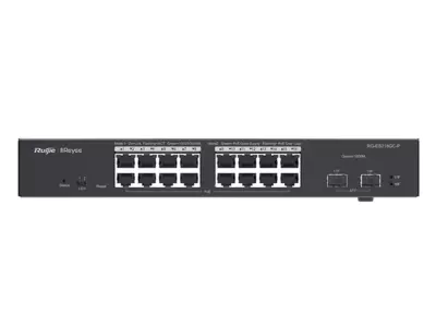 Reyee ES218GC-P 18-Port Gigabit PoE+ Switch with Uplink Ports