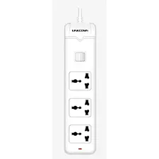 3-Outlet Power Strip, 1.6m EU Plug Cord - LC-PS301