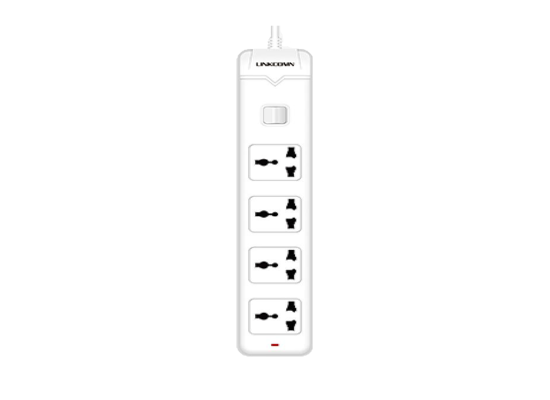 4-Outlet Power Strip, 1.6m EU Plug Cord - LC-PS401