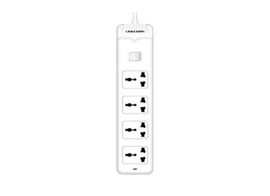 4-Outlet Power Strip, 1.6m EU Plug Cord - LC-PS401
