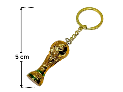 World cup Keychain Football Trophy 5cm