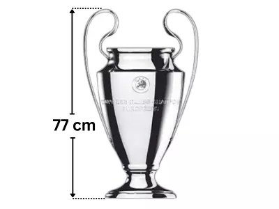 Champions League trophy sports football 77cm