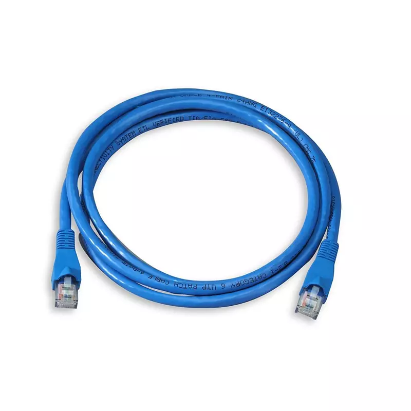 D-Link Cat6 UTP 1m Patch Cord, 24AWG, Blue � Compact Ethernet Cable