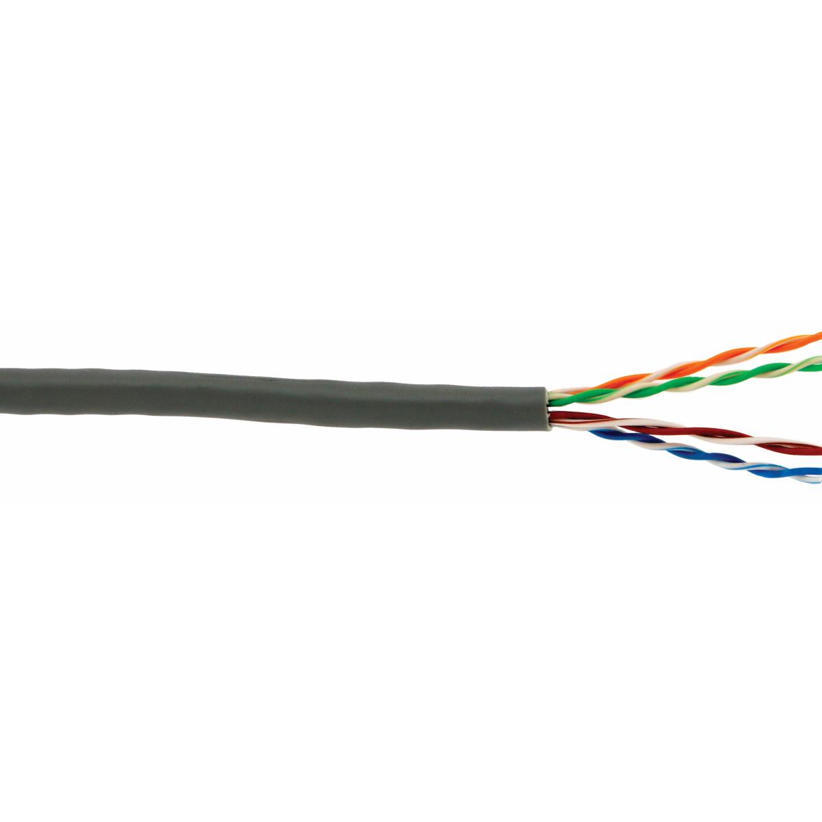 D-Link Cat6 U/FTP Cable Roll, 500m, 23AWG, Grey � Shielded Ethernet