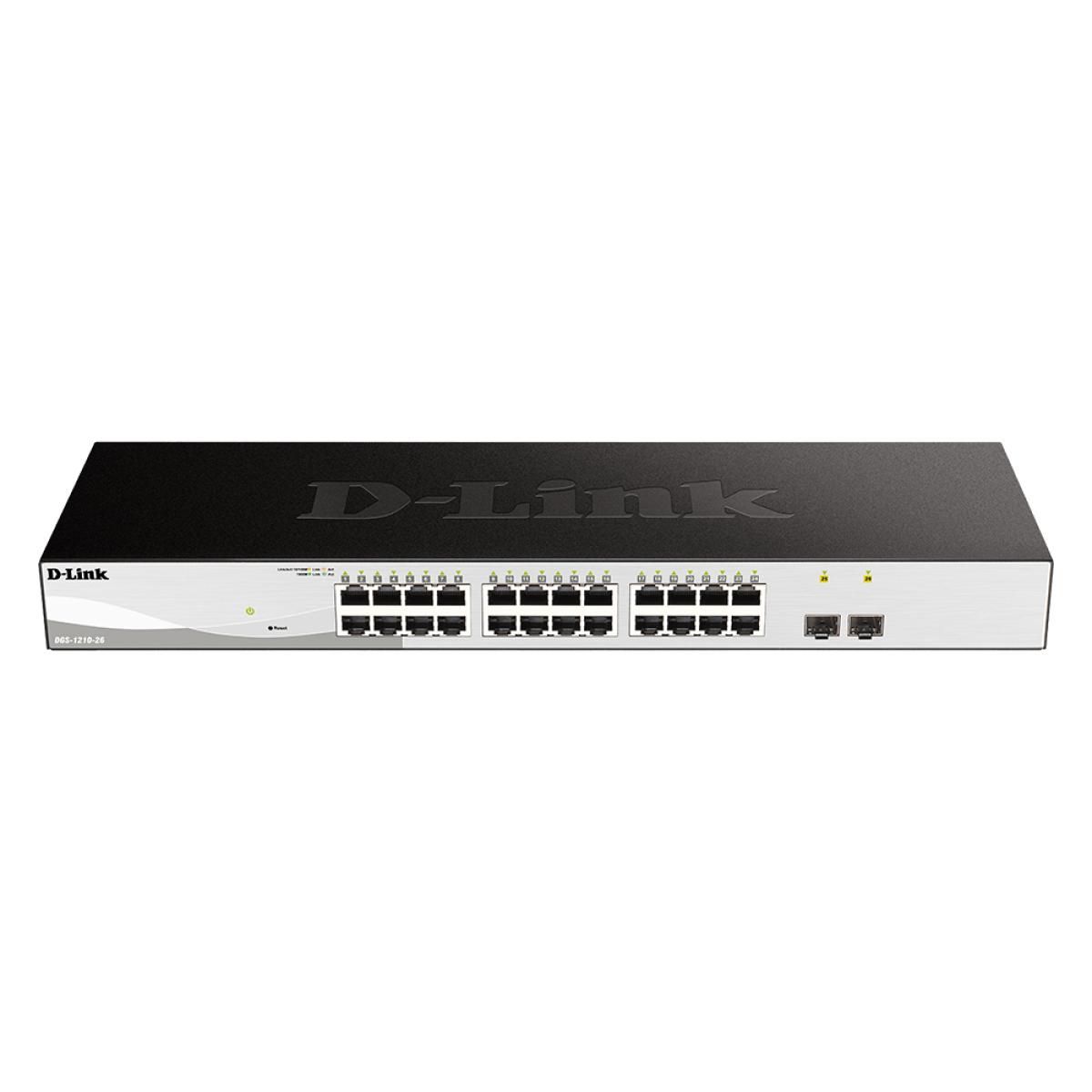D-Link DGS-1210-26 Smart Managed Switch � 26-Port Gigabit Networking