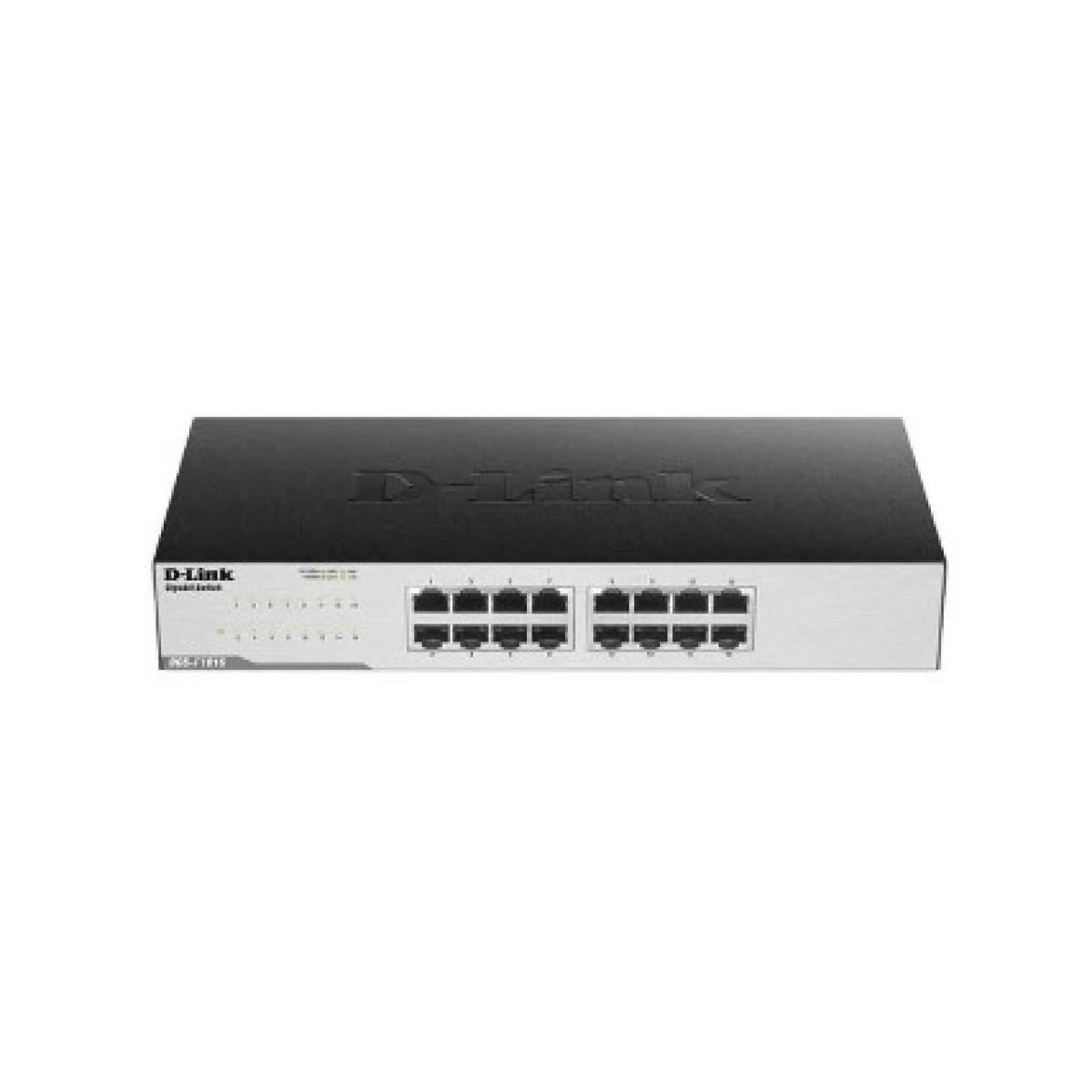 D-Link DGS-F1016-E 16-Port Gigabit Unmanaged Switch � High-Speed Networking