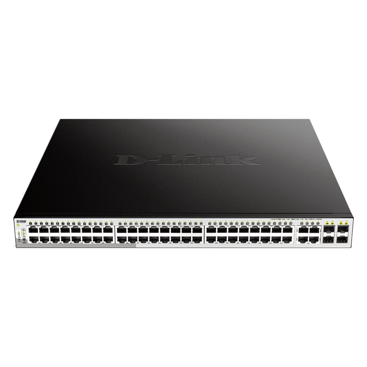 D-Link DGS-1210-52MP PoE Smart Managed Switch � 52-Port, 370W Power