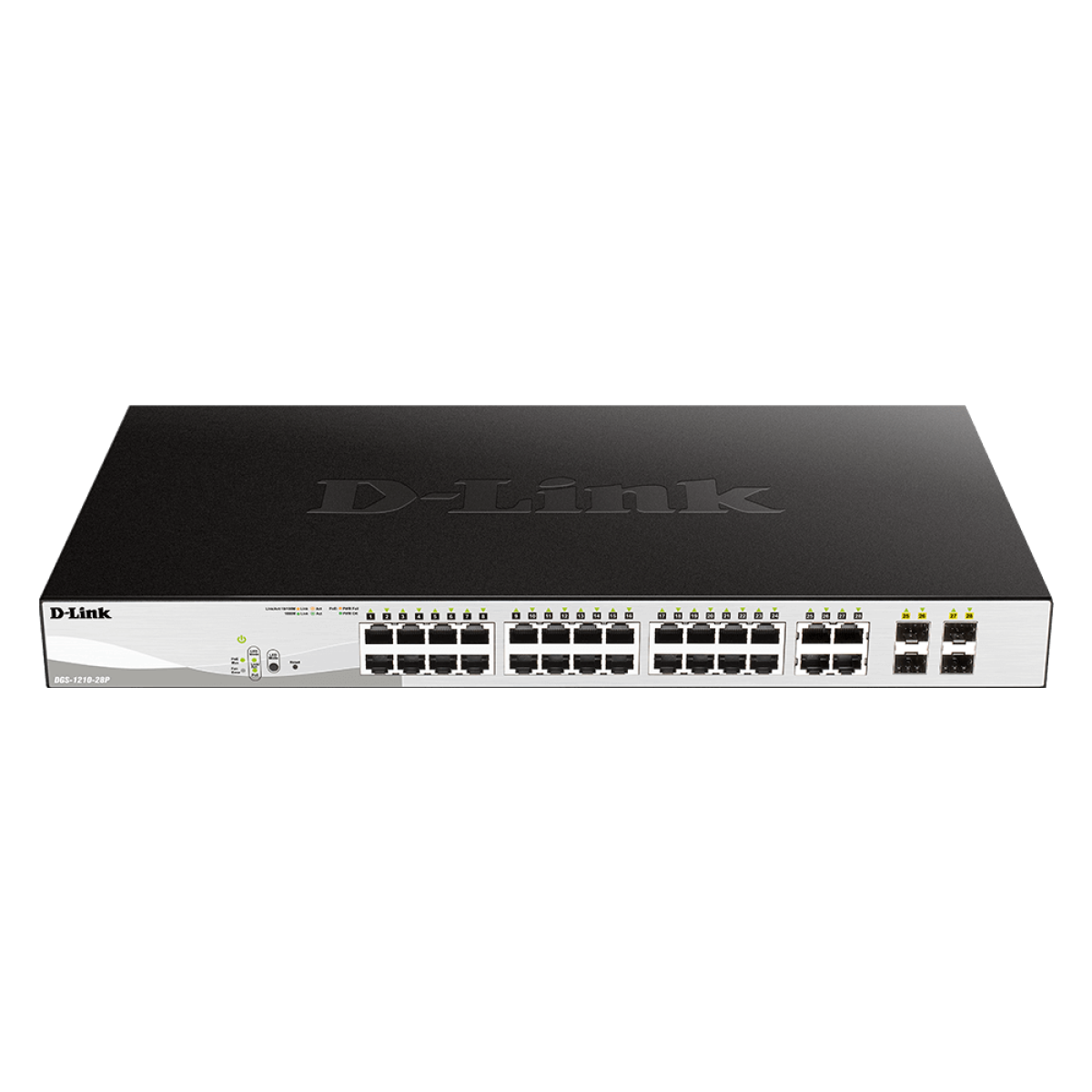 D-Link DGS-1210-28P Smart Managed PoE Switch � 28-Port Gigabit