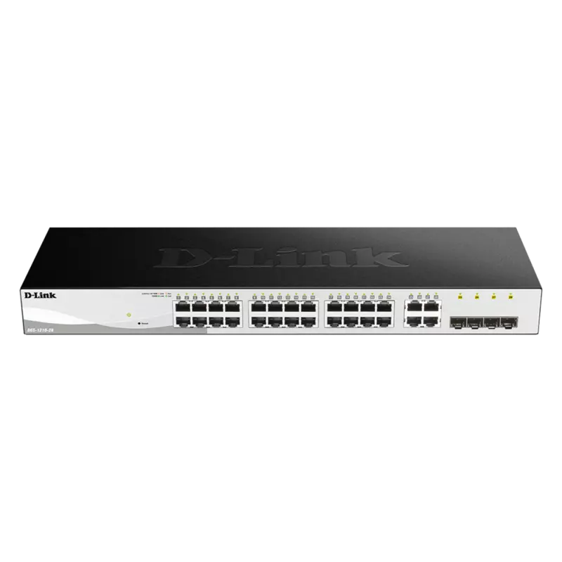 D-Link DGS-1210-28 Smart Managed Switch � 28-Port Gigabit Networking