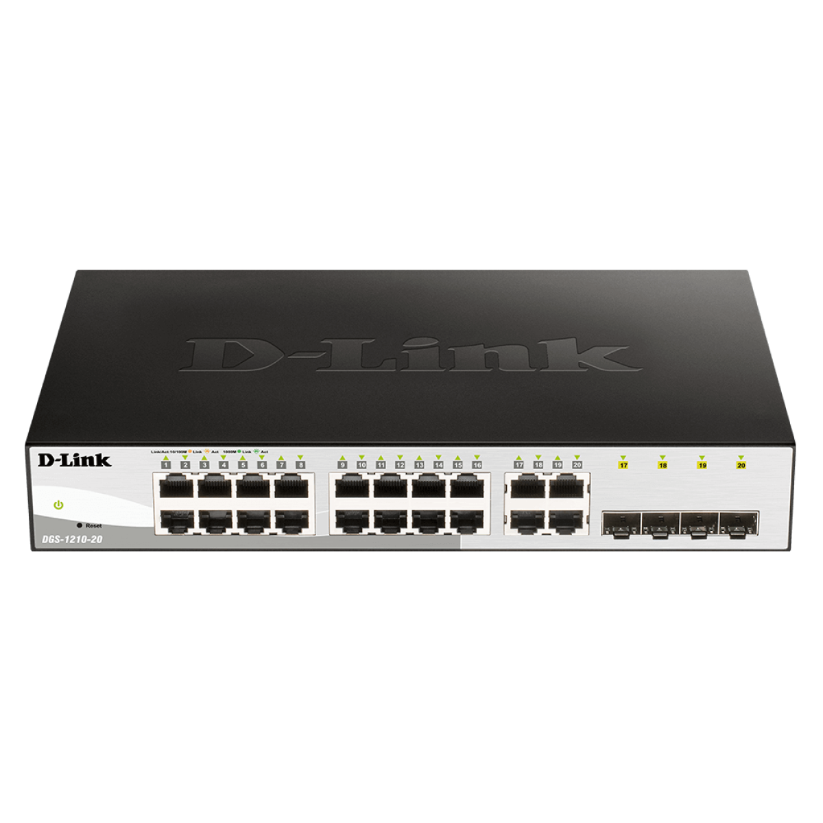 D-Link DGS-1210-20 Smart Managed Switch � 20-Port Gigabit Networking