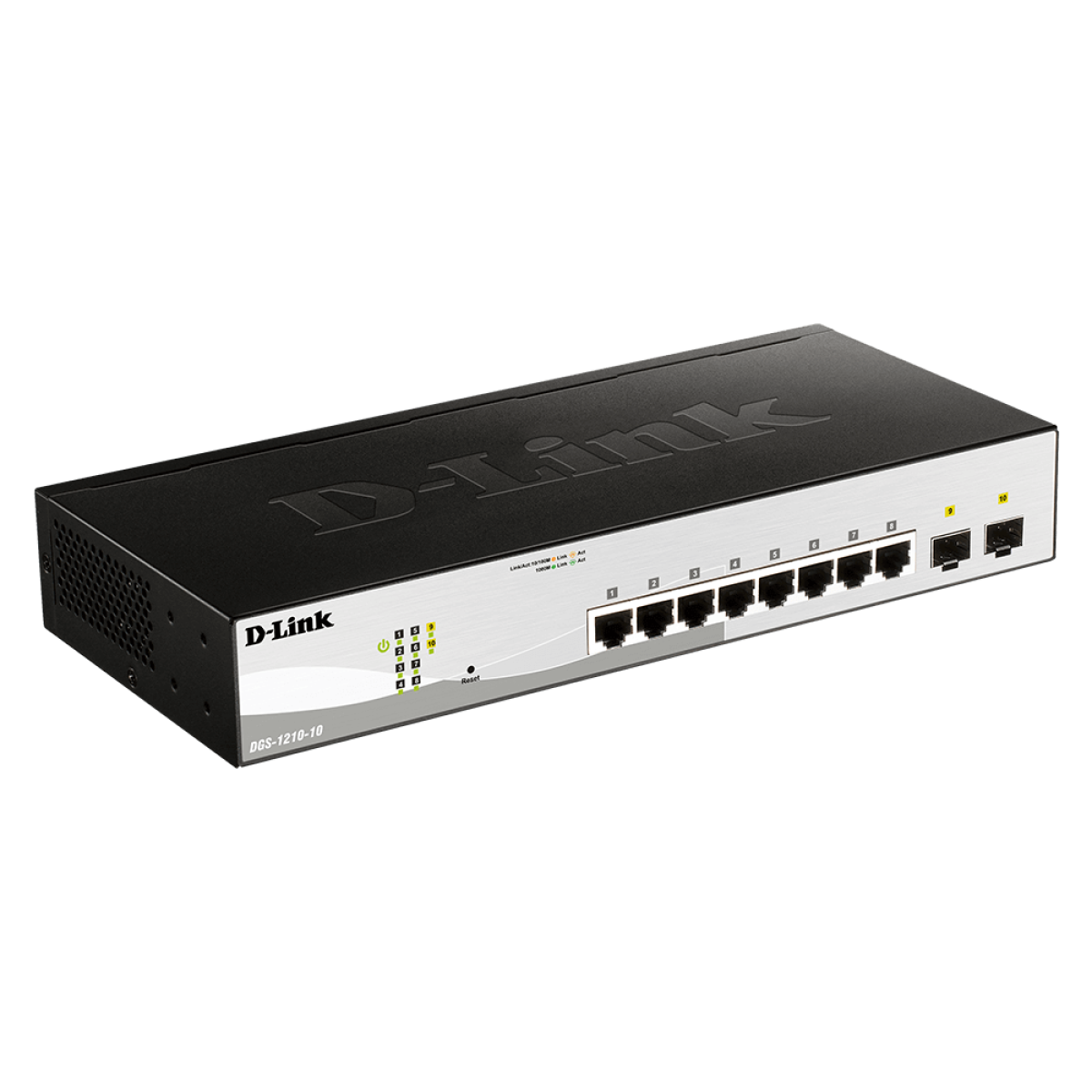 D-Link DGS-1210-10 Smart Managed Switch � 10-Port Gigabit Networking