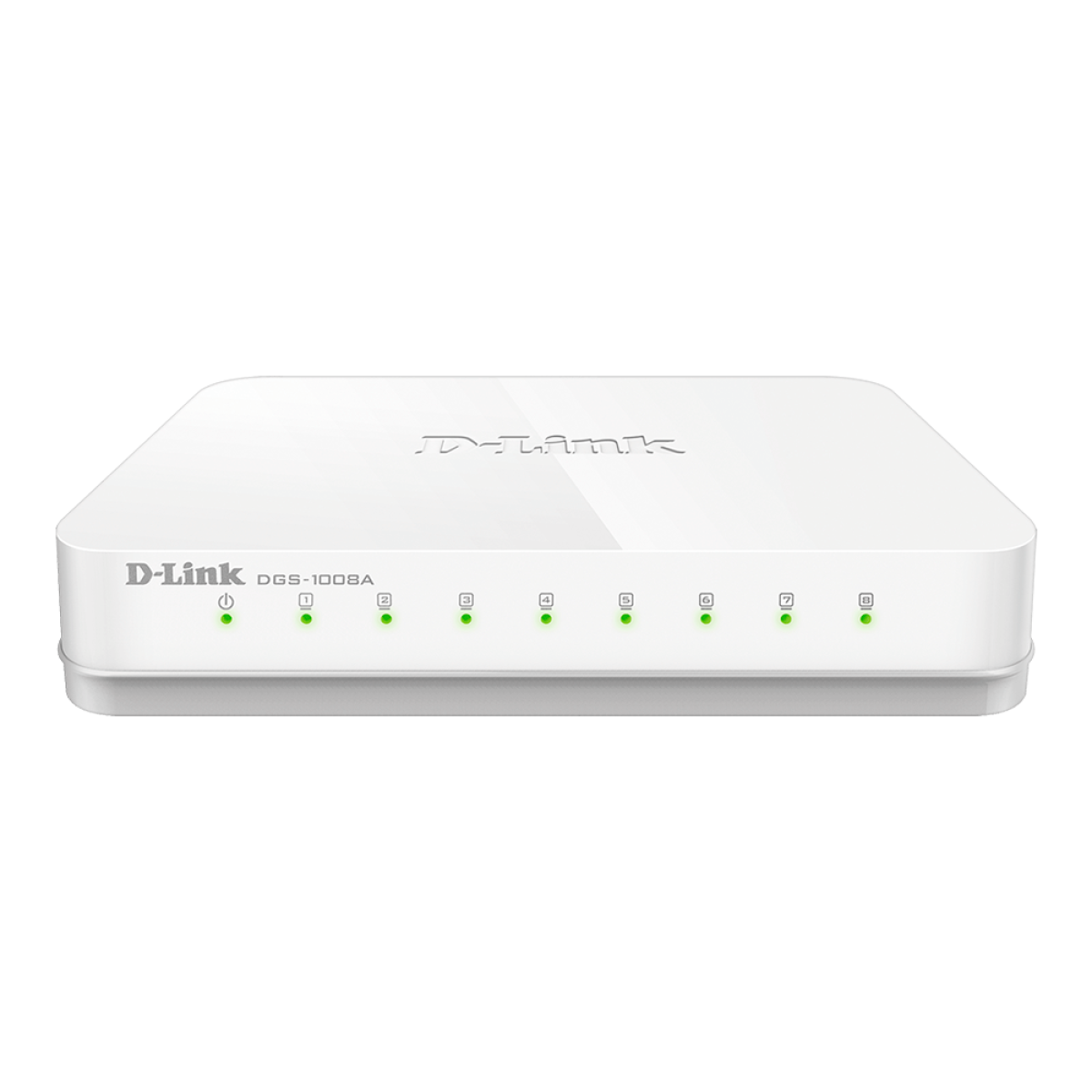 D-Link DGS-1008A 8-Port Gigabit Desktop Switch � Easy Plug-and-Play