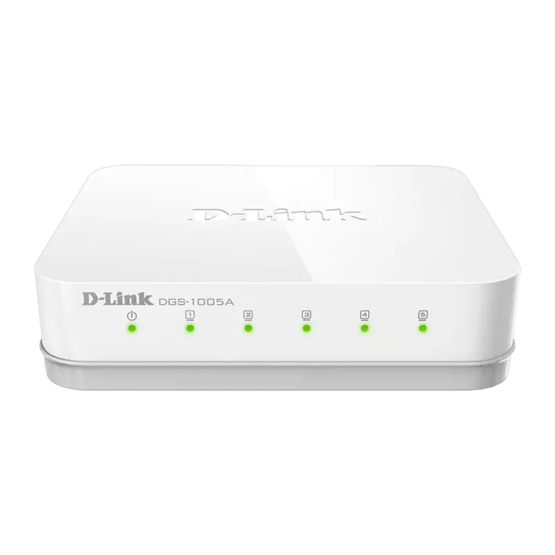 D-Link DGS-1005A 5-Port Gigabit Desktop Switch � Easy Networking Solution
