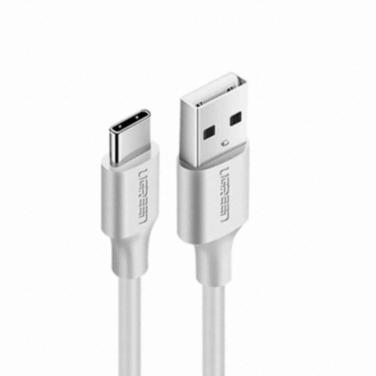 UGREEN USB-C Charging & Data Cable 2M - White, Durable & Fast