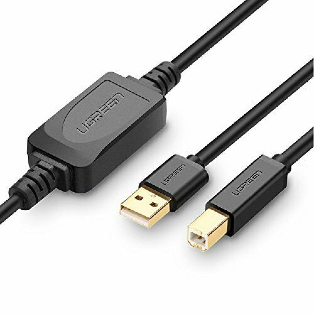 UGREEN US122 10m USB 2.0 Active Printer Cable