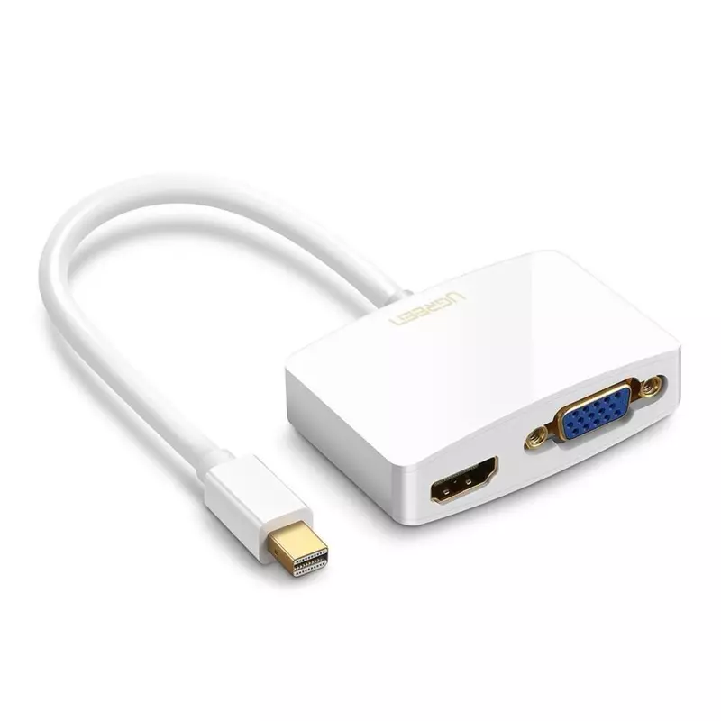 UGREEN MD115 2-in-1 Mini DP to HDMI VGA Converter