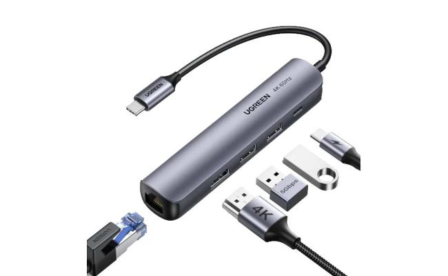 Ugreen CM418 5-in-1 USB-C Multifunction Docking Station