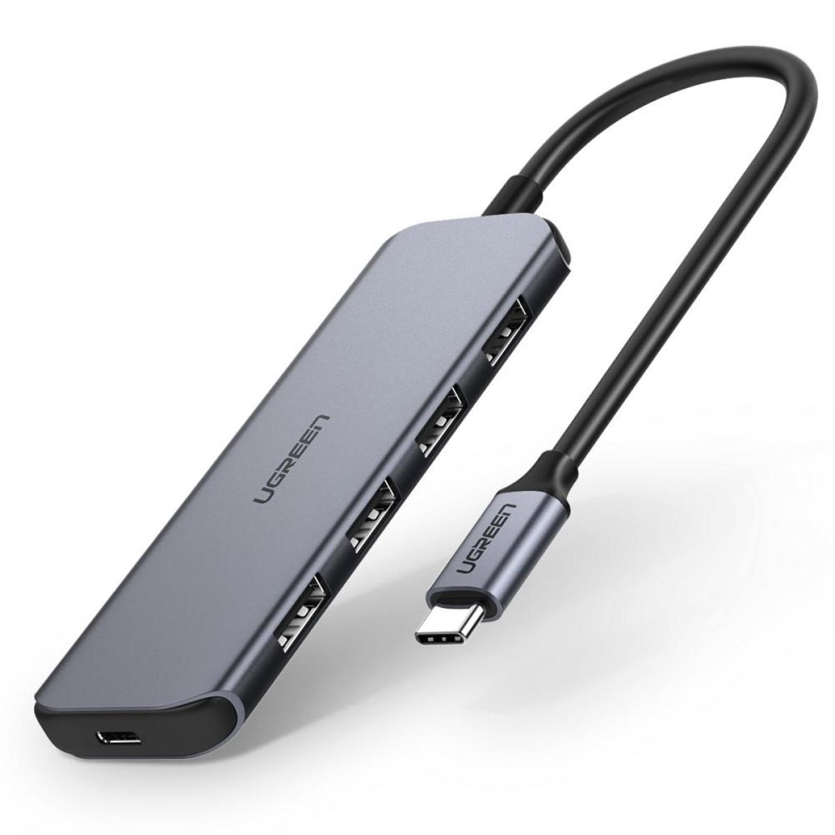 Ugreen CM219 4-Port USB 3.0 Hub with Micro USB Power Supply