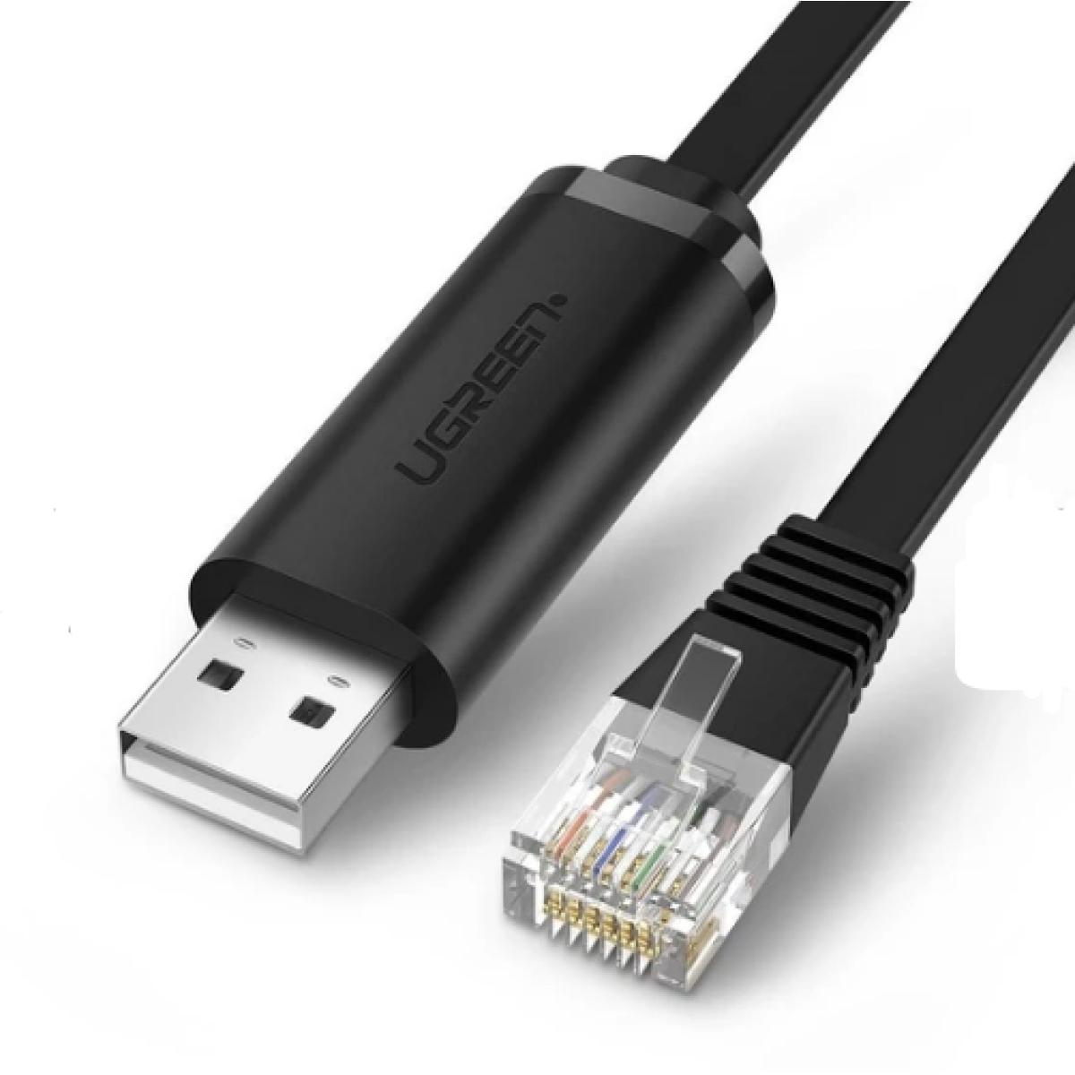 Ugreen CM204 USB to RJ45 Console Cable - 1.8m