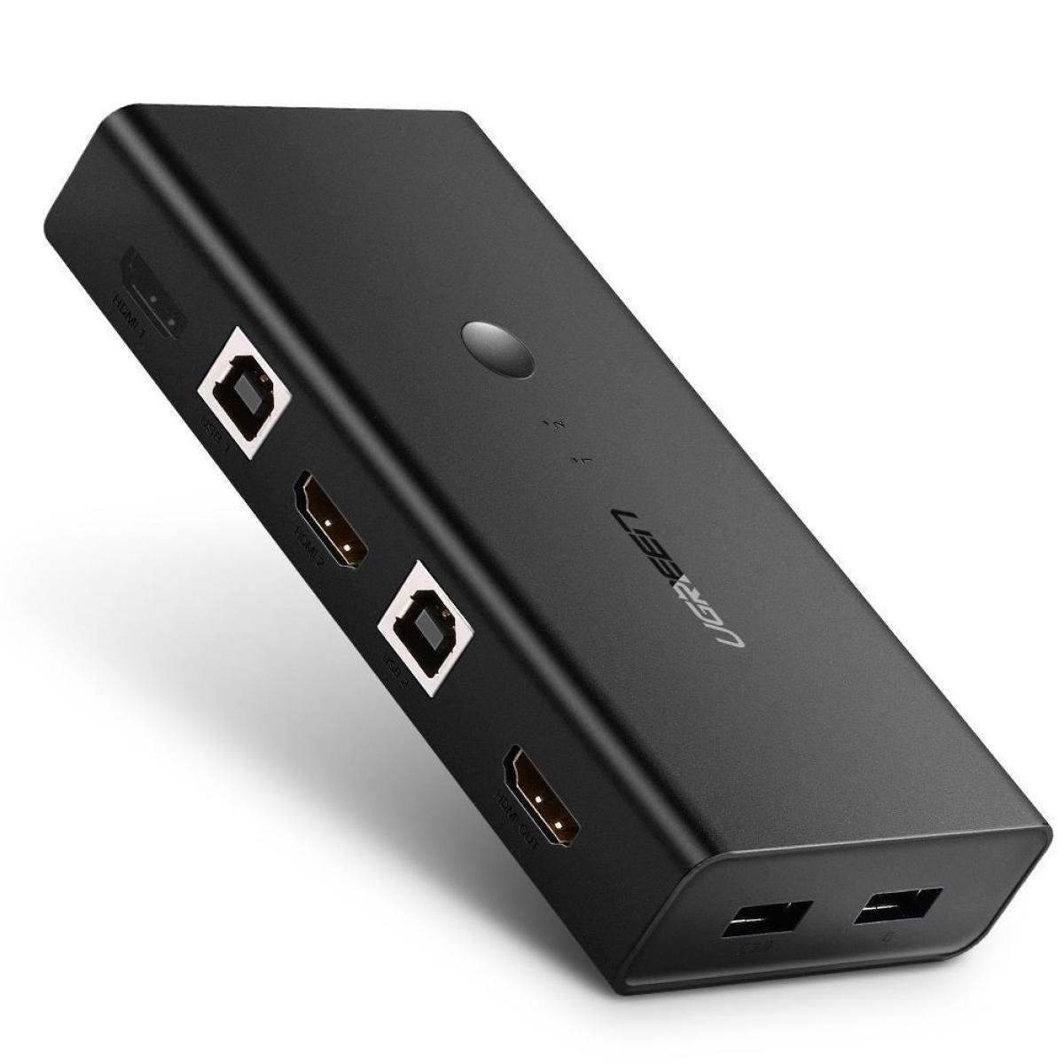 Ugreen CM200 2-In-1-Out KVM HDMI Switch Box