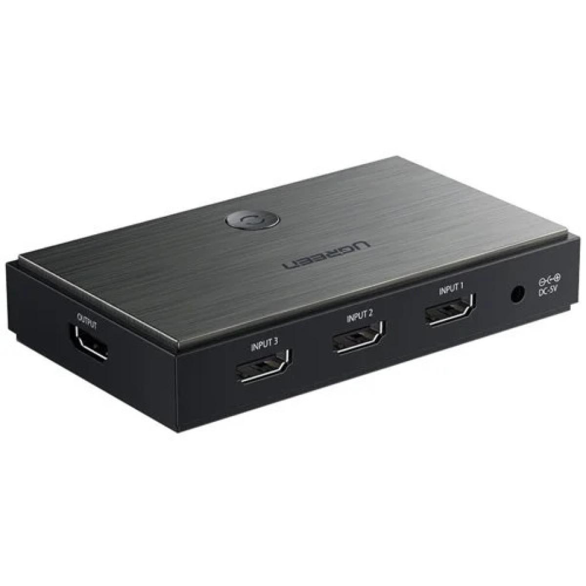 Ugreen CM188 HDMI Splitter 3-In-1-Out - 4K Support