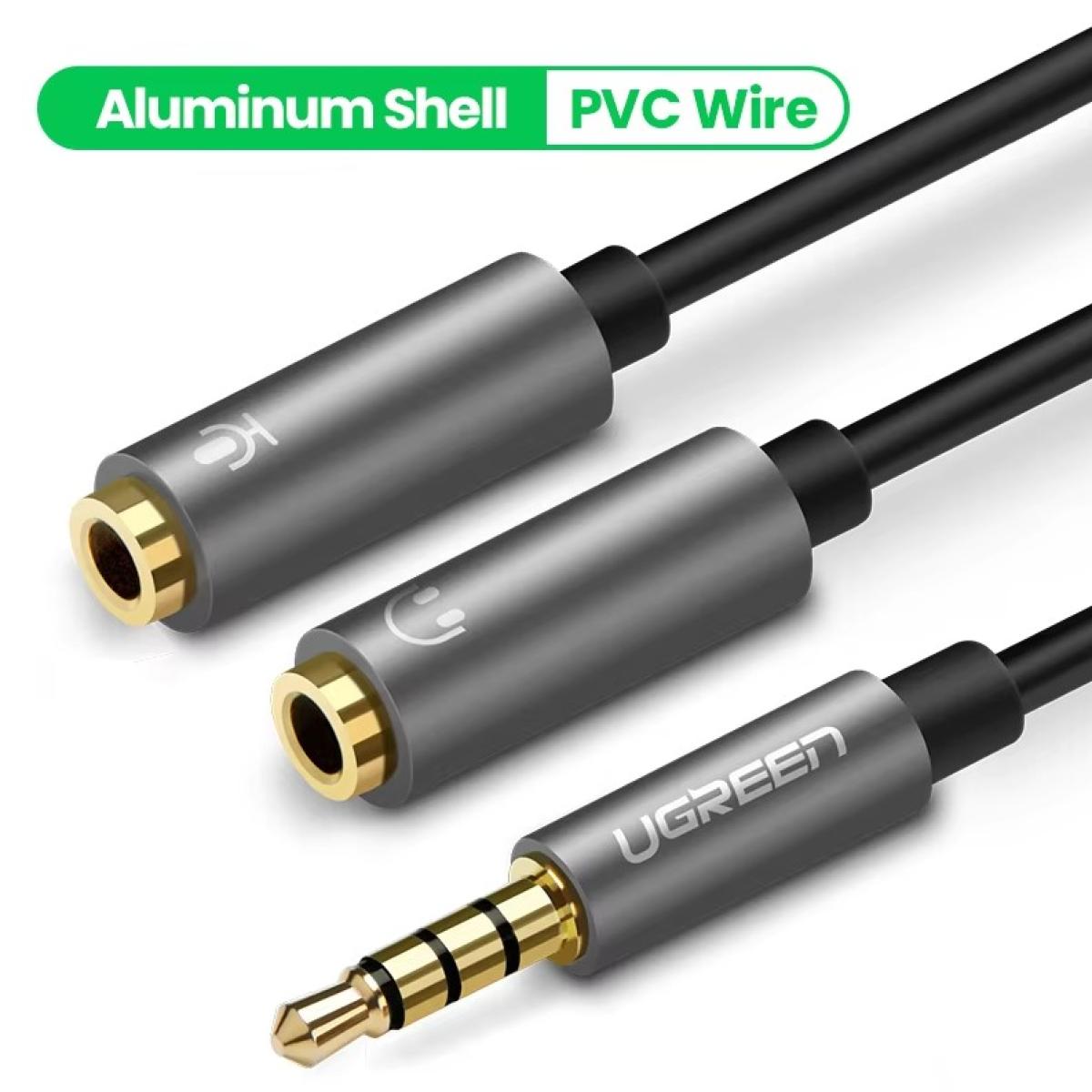 Ugreen AV141 3.5mm Male to 2 Female Headphone Splitter Cable