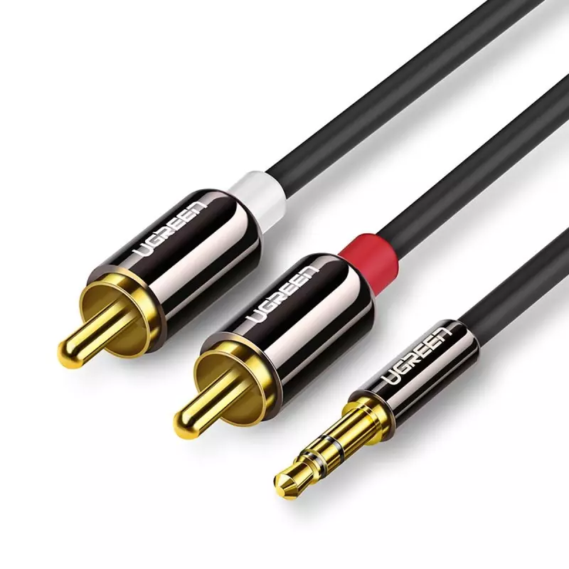 Ugreen AV116 3.5mm Male to 2 RCA Male Audio Cable 3M