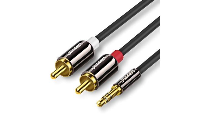 Ugreen AV116 3.5mm Male to 2 RCA Male Audio Cable 1.5M