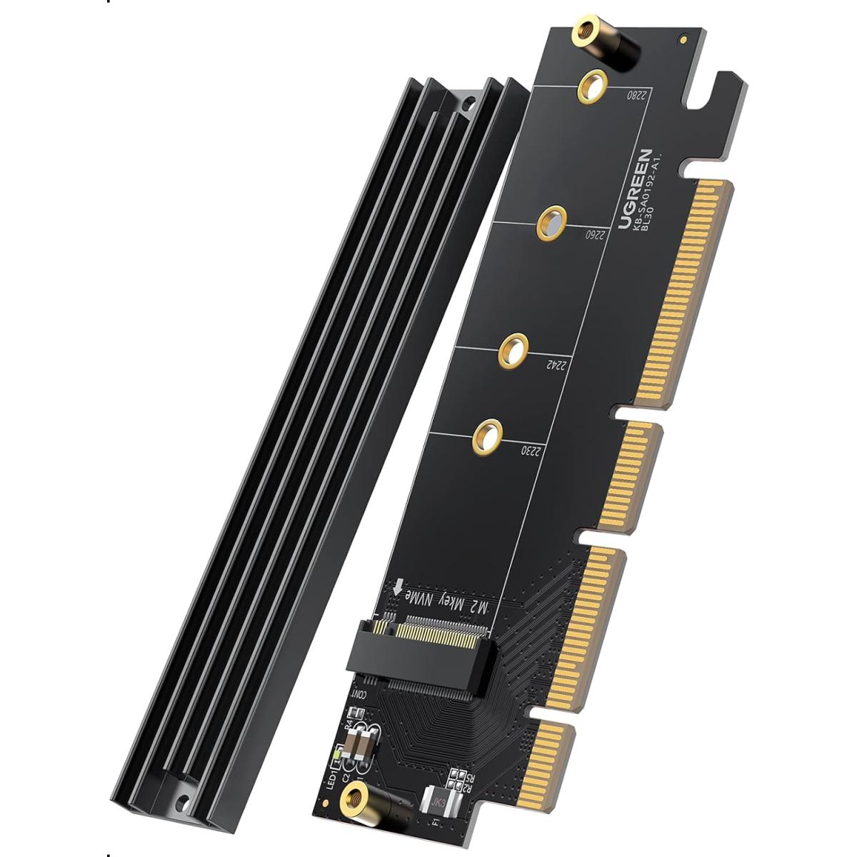 Ugreen 30715 PCIe Gen4 x16 to M.2 NVMe Expansion Card