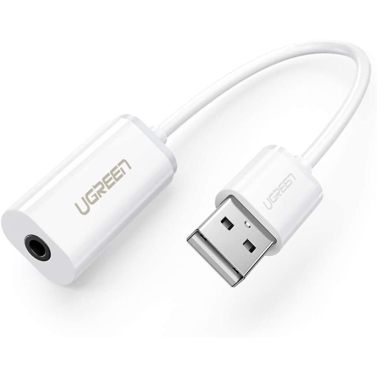 Ugreen 30712 USB-A Male to 3.5mm AUX Audio Cable
