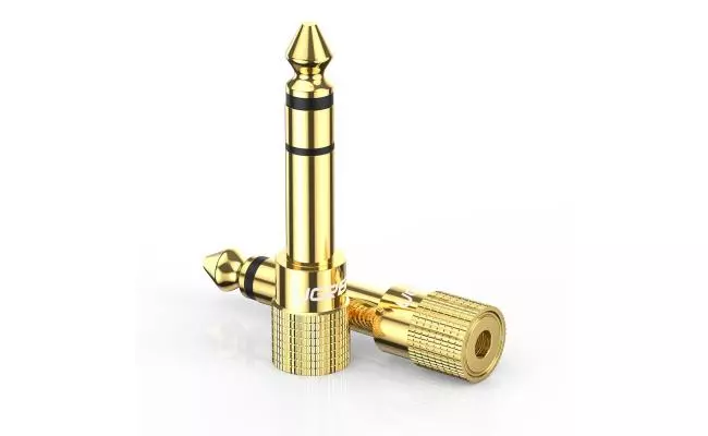 UGREEN 6.35mm Male to 3.5mm Female Audio Adapter, 2-Pack