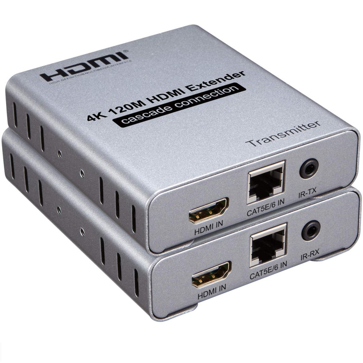 4K HDMI Extender, Cascade Connection - 120m (400ft)