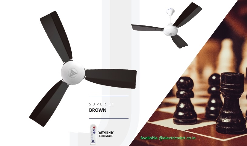 Super Fan - Super J1 ceiling fan with BLDC motor