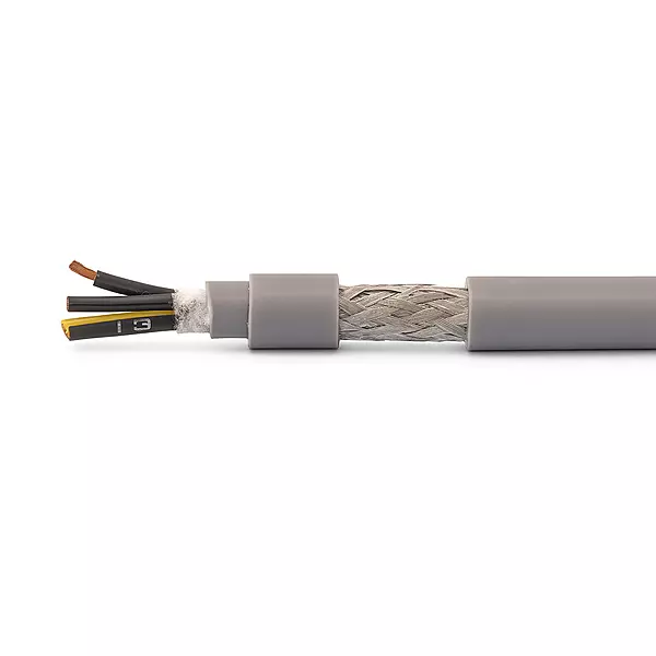 12Cx2,5mm2 braid screened PVC