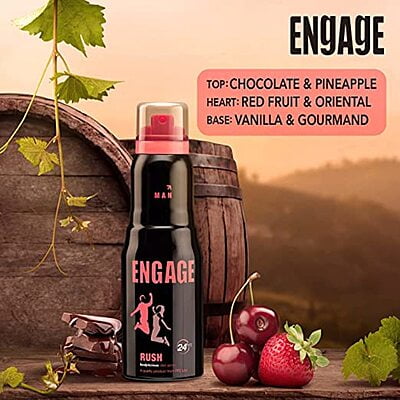 Engage Rush Deodorant For Men 150ml | InnerMan