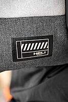 SACOCHILA KIT COMPRADOR PRETA E CINZA