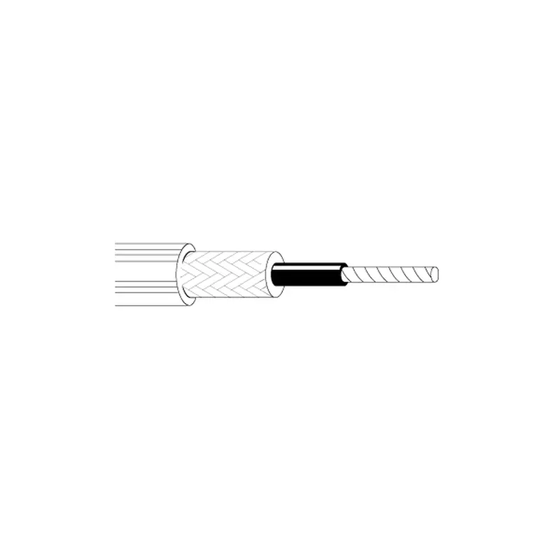 1Cx20AWG PFA insulated, braid