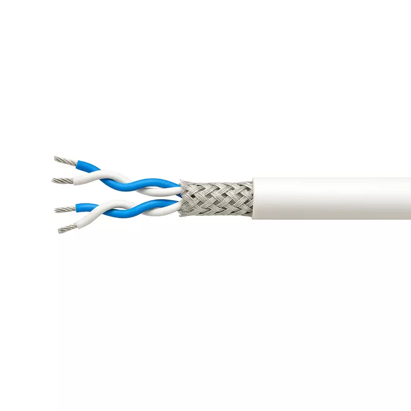 2PRx0,22mm2 FEP Ins, TC braid
