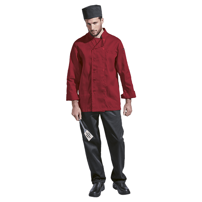 Savona Long Sleeve Chef Jacket Mens