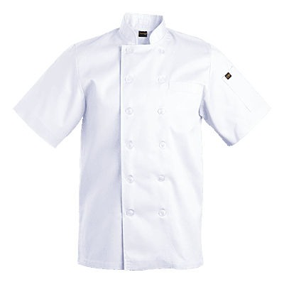 Savona Short Sleeve Chef Jacket Mens