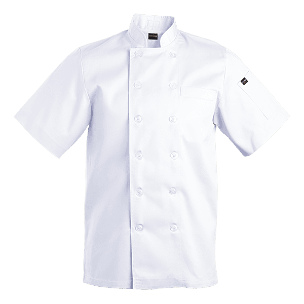 Savona Short Sleeve Chef Jacket Mens