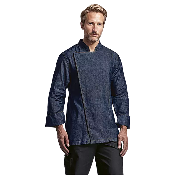 Premium Denim Chef Jacket