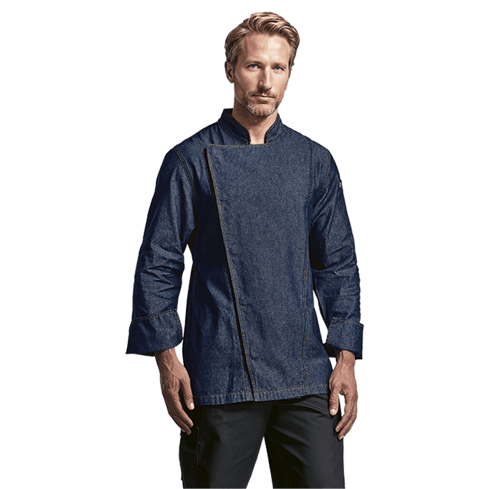 Premium Denim Chef Jacket