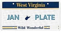 January WV Plates